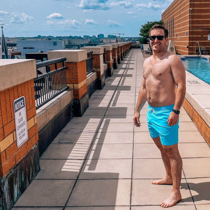 Men's Swim Shorts ♻️🩵