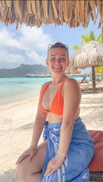 Load image into Gallery viewer, Rio Bikini Top-No Padding ♻️💙🧡🖤

